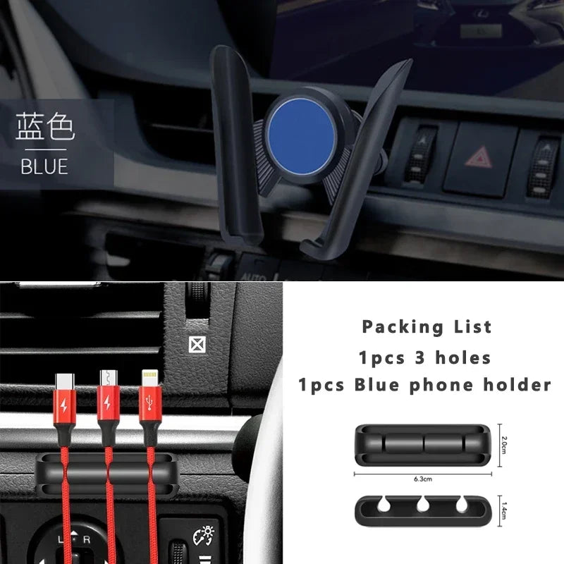 Gravity Car Phone Holder Mobile Stand Smartphone GPS Support Mount No Magnetic Mobile Phone Stand Support Smartphone