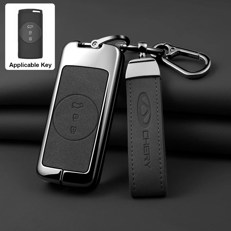Car Remote Key Case Fob Cover Bag For Chery Tiggo 8 Pro Tiggo 8plus New 5 Plus 7pro Max Omoda 5 C5 Modod Protector Accessories