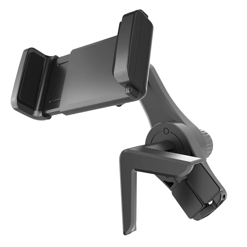 Universal Car Phone Holder Mount, 360° Rotation Anti-Shake Foldable Car Mounted Display for Electric Vehicle Dashboard