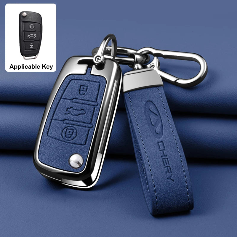 Car Remote Key Case Fob Cover Bag For Chery Tiggo 8 Pro Tiggo 8plus New 5 Plus 7pro Max Omoda 5 C5 Modod Protector Accessories