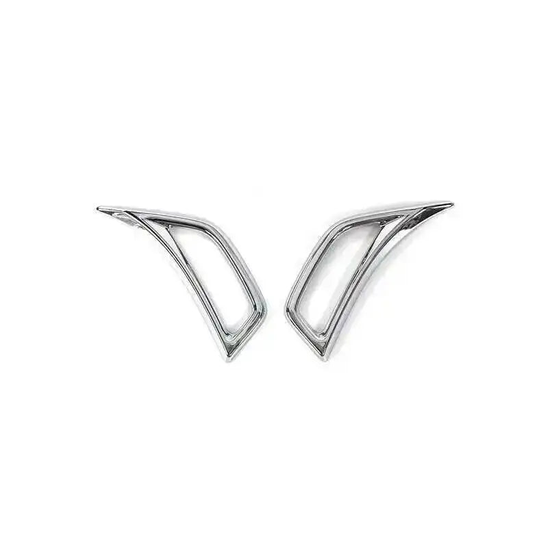 JIDIXIAN Car Fender Air Conditioning Vent Outlet Decoration Cover fit for Jeep Wrangler JL for Gladiator JT 2018 Up