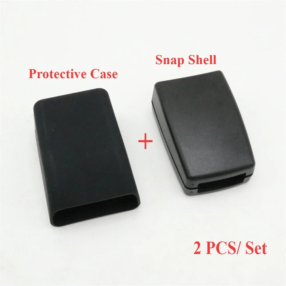 1 Set Rear 2nd Row Seat Belt Lock Protective Case Snap Shell Buckle Cap For Land Rover Discovery 3 4 LR3 LR4 LR009305 LR009308