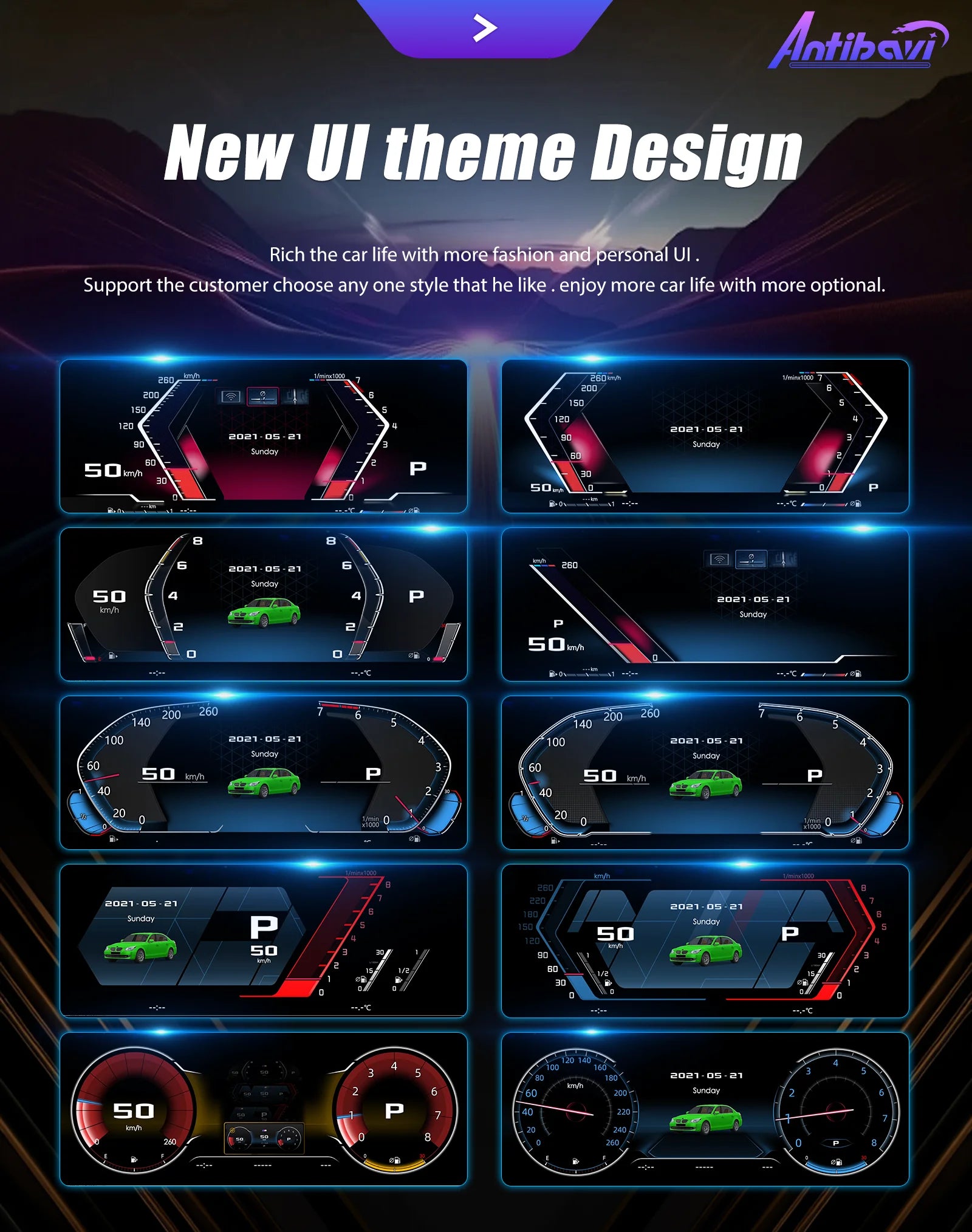 12.3" Digital Instrument Cluster For BMW 5 Series E60