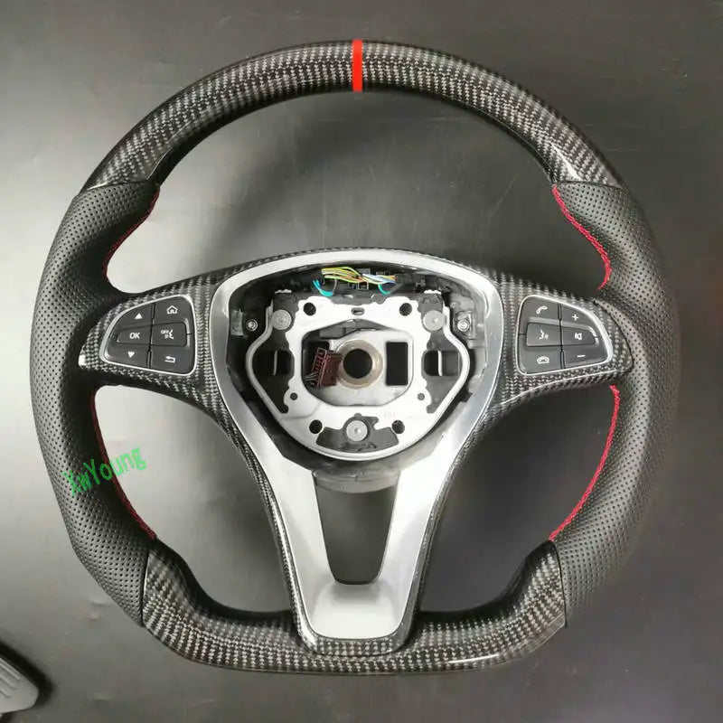 Custom Carbon Fiber Steering Wheel For Mercedes-Benz