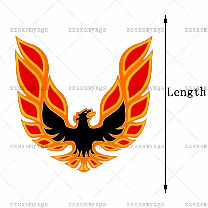 Fire Bird’s Car Sticker Vintage Style Sticker Fit for car body Bumper Motorcycle Helmet Trunk Laptop Vinyl Decal Car Accessories