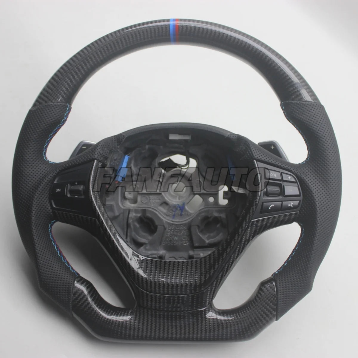 Real Carbon Fiber Steering Wheel For BMW 1 2 3 4 Series