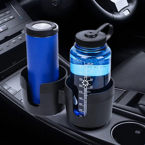 090E 2In1 Vehicle-mounted Non-Slip Cup Holder Car Cup Holder Multifunction DualHouder