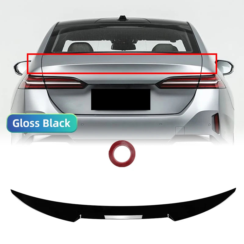 M Performance rear trunk roof spoiler lip kit suitable for BMW 5 Series I5 G60 2024 4-door sedan