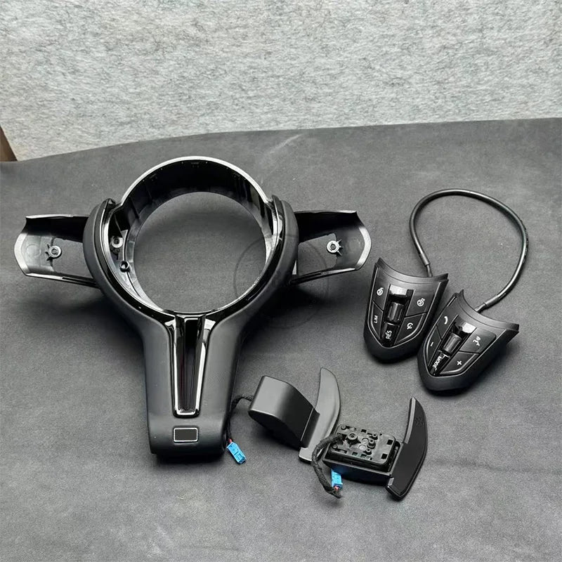 BMW Steering Wheel Trim Kit With Cover Buttons And Paddles