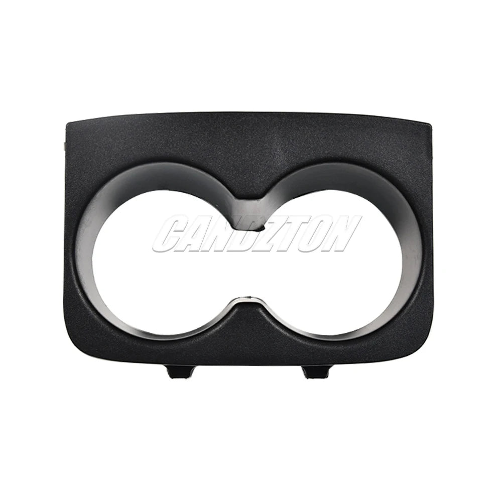 1 Pc New Center Control Water Dual Cup Holder Black 9839834177 For Opel/Vauxhall Grandland X A18 EMP2 2017-2023 car accessories