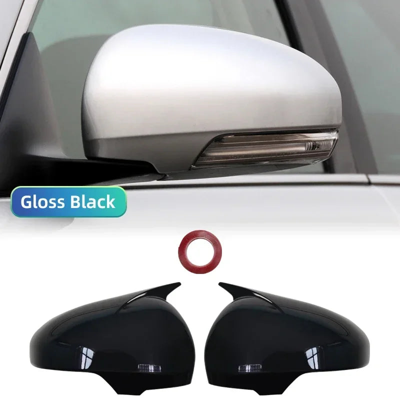 For Toyota Mark X Reiz 2010 2012 2013 2014 2015 2016 M style Rearview Mirror Cover Cap Real Carbon Fiber