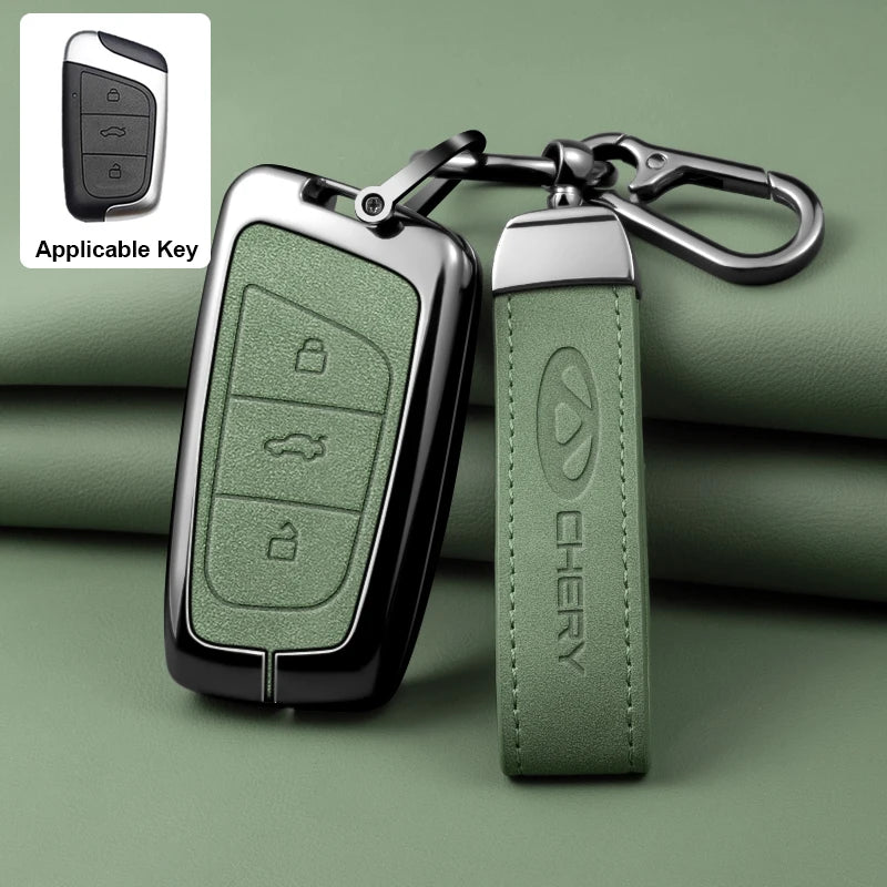 Car Remote Key Case Fob Cover Bag For Chery Tiggo 8 Pro Tiggo 8plus New 5 Plus 7pro Max Omoda 5 C5 Modod Protector Accessories
