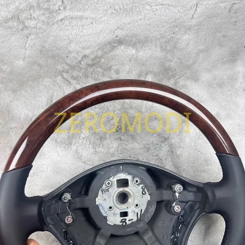 Wood And Leather Steering Wheel For Mercedes Vito W639