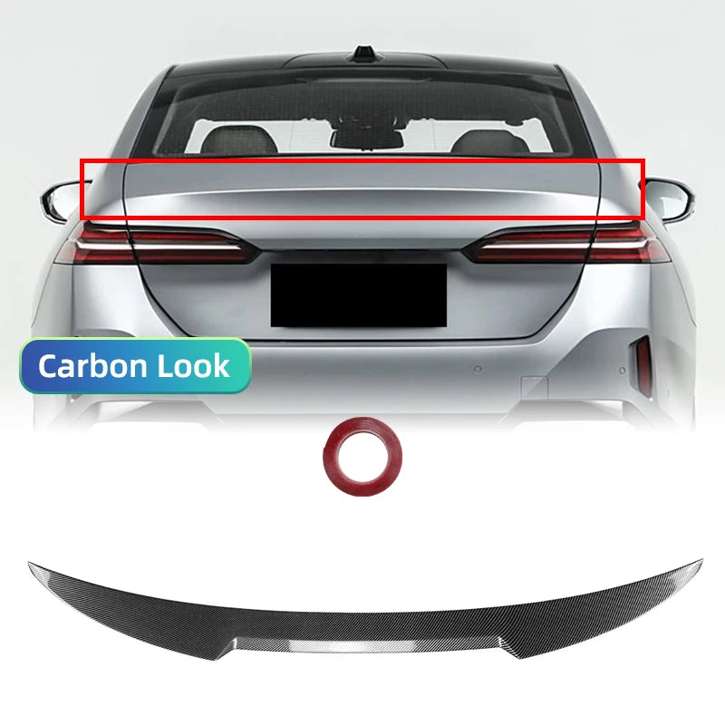 M Performance rear trunk roof spoiler lip kit suitable for BMW 5 Series I5 G60 2024 4-door sedan