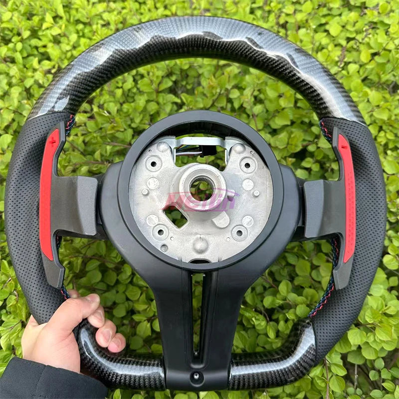 Carbon Fiber LED Performance Steering Wheel For BMW
