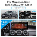 12.3 Inch radio Color 12.3" Digital Dashboard Cluster For Mercedes C GLC