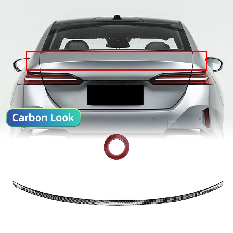 M Performance rear trunk roof spoiler lip kit suitable for BMW 5 Series I5 G60 2024 4-door sedan