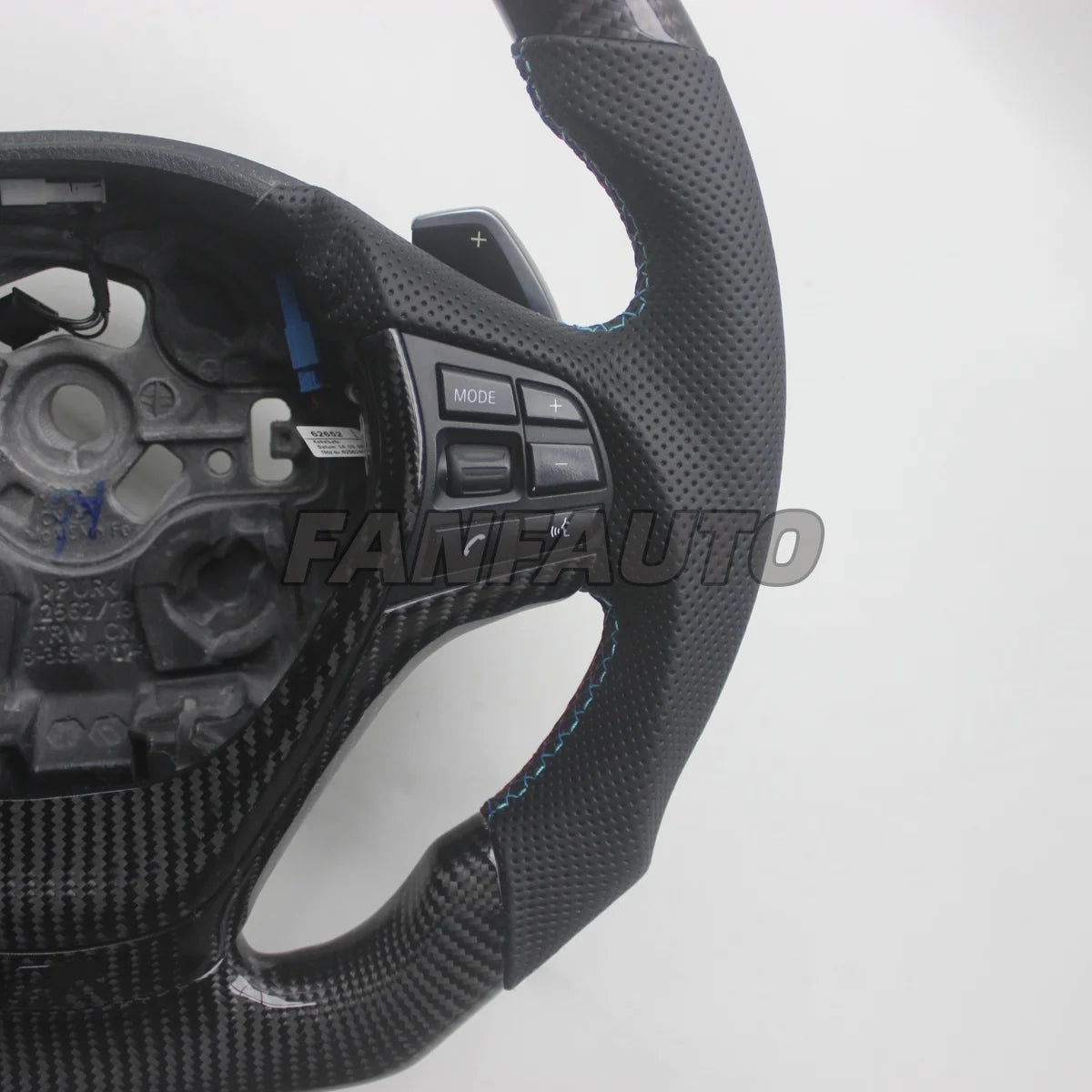 Real Carbon Fiber Steering Wheel For BMW 1 2 3 4 Series