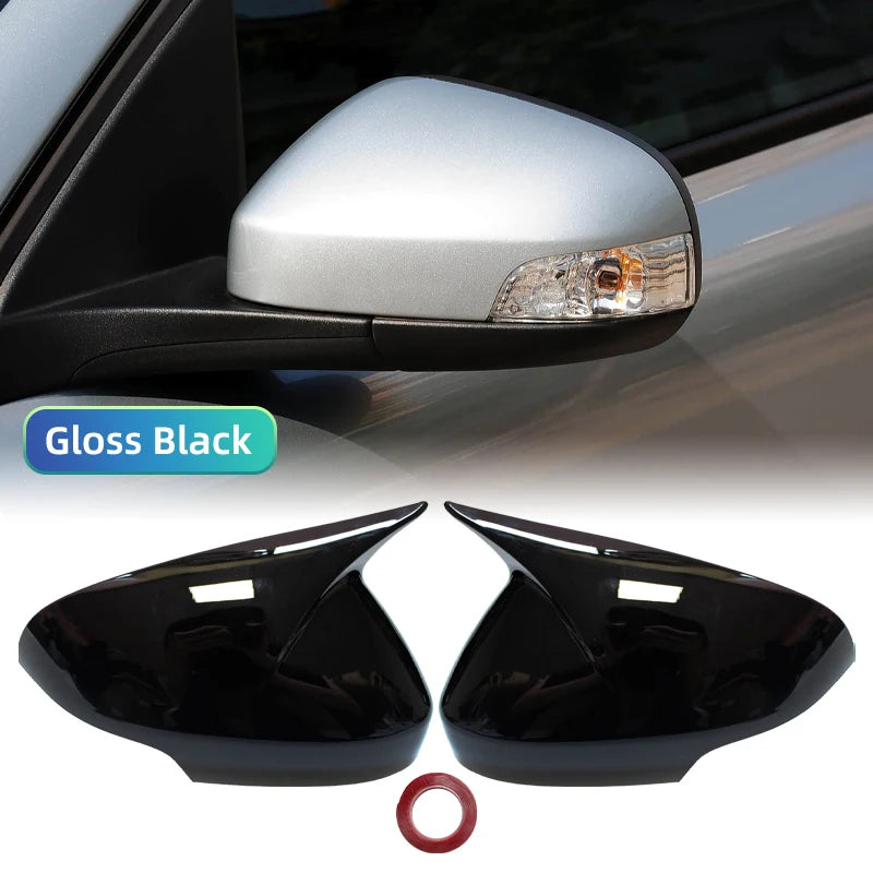 1 Pair M Rearview Mirror Cover Side Reversing For Volvo C30 C70 S40 S60 V40 V50 V70 2008- 2010 Rear View Mirror Trim Caps