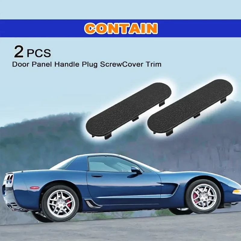 2/4PCS High Quality Replacement Plug Cover Trim 10279471 Accessories Door Panel Access For Corvette C5 1997-2004