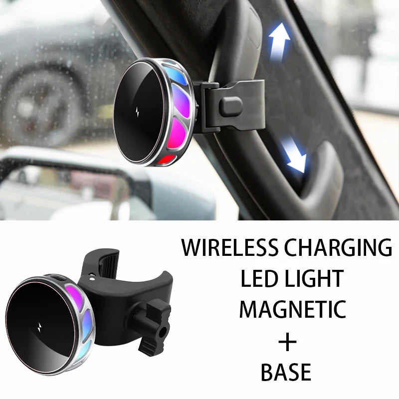 For Toyota Land Cruiser Car Phone Holder Magnetic Gravity Phone Navigation Mount Car Interior Accessories