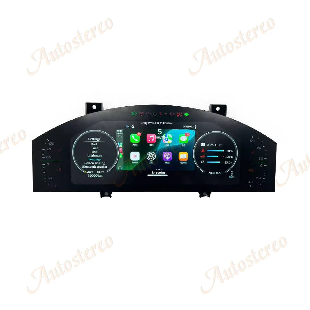 Full LCD Digital Dashboard Cluster For Porsche Cayenne
