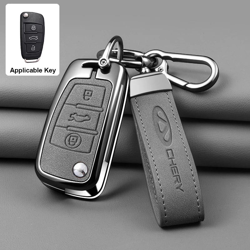 Car Remote Key Case Fob Cover Bag For Chery Tiggo 8 Pro Tiggo 8plus New 5 Plus 7pro Max Omoda 5 C5 Modod Protector Accessories