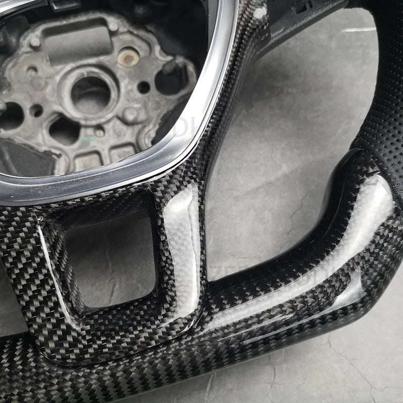 Carbon Fiber Racing Steering Wheel For VW Golf 7 MK7