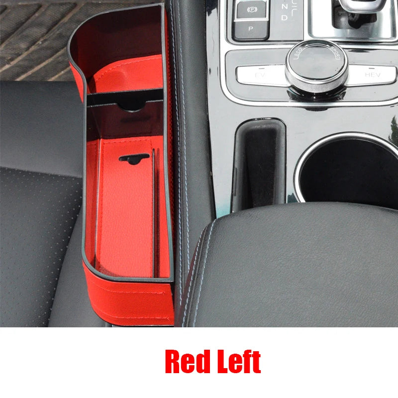 Car Seat Storage Box organizer Universal Car Seat organizer Card Phone Holder Pocket Seat Gap Slit Pocket Catcher Organizer 1Pc