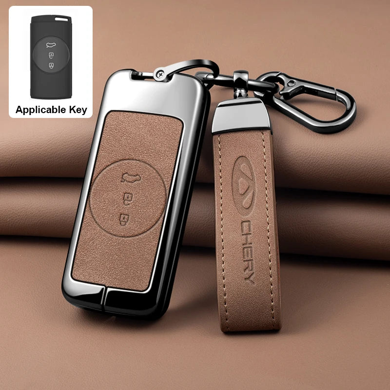 Car Remote Key Case Fob Cover Bag For Chery Tiggo 8 Pro Tiggo 8plus New 5 Plus 7pro Max Omoda 5 C5 Modod Protector Accessories