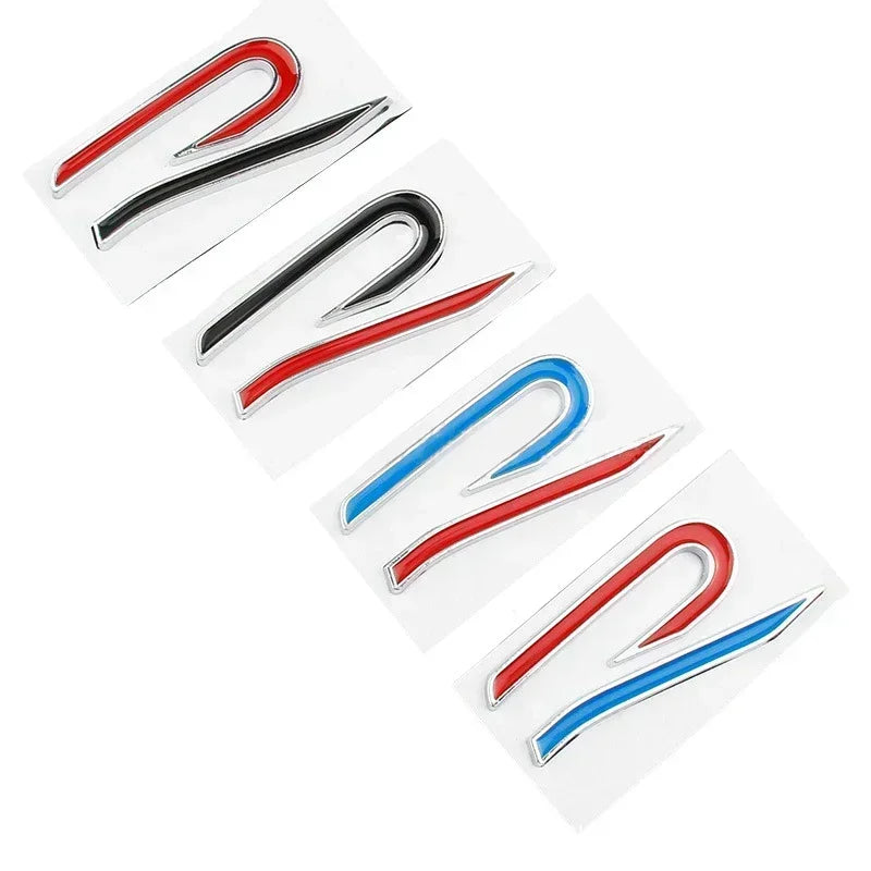 Metal Car Decals for Volkswagen VW R Line Golf 8 Beetle Scirocco Passat Sharan Tiguan Jetta Trunk Sticker Fender Side Badge