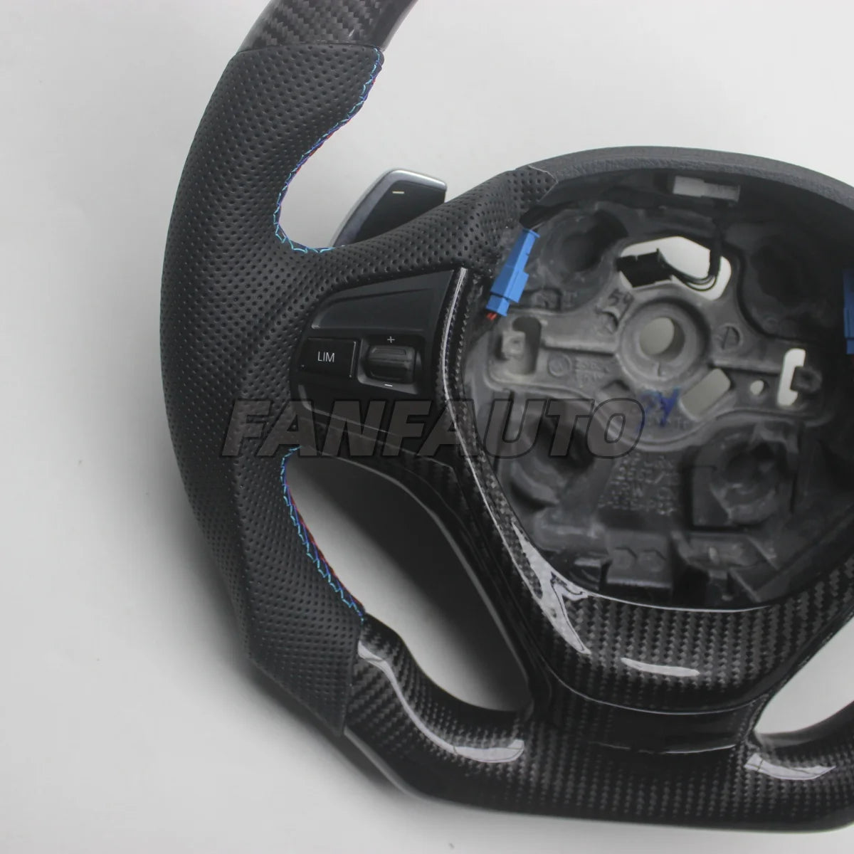 Real Carbon Fiber Steering Wheel For BMW 1 2 3 4 Series
