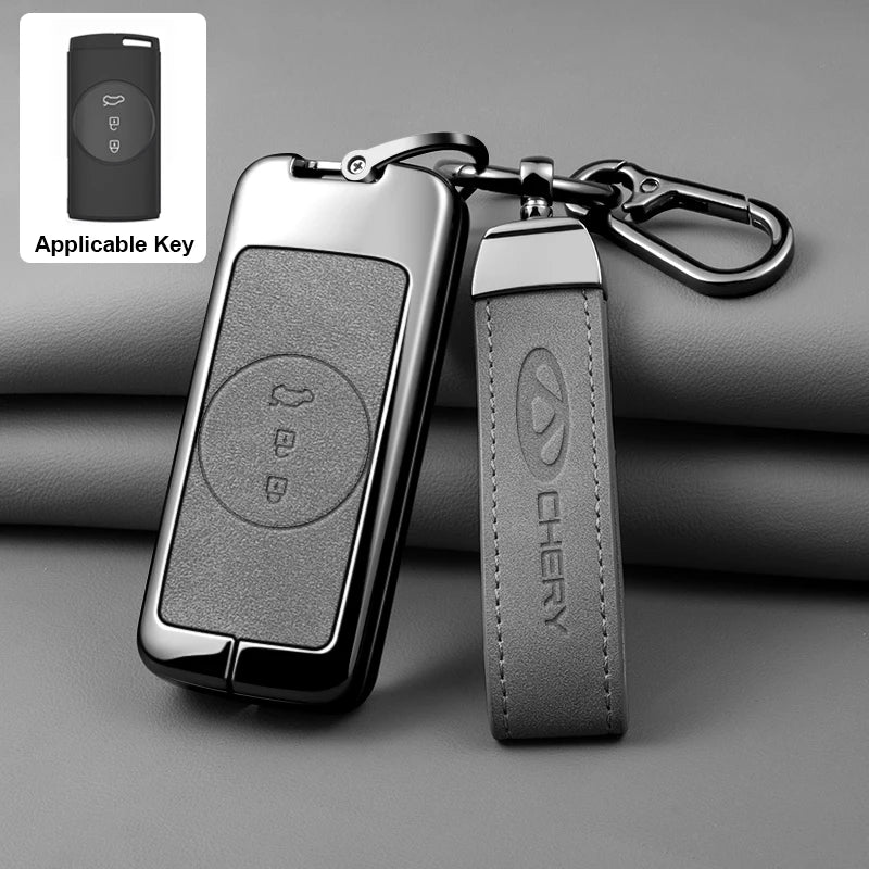 Car Remote Key Case Fob Cover Bag For Chery Tiggo 8 Pro Tiggo 8plus New 5 Plus 7pro Max Omoda 5 C5 Modod Protector Accessories