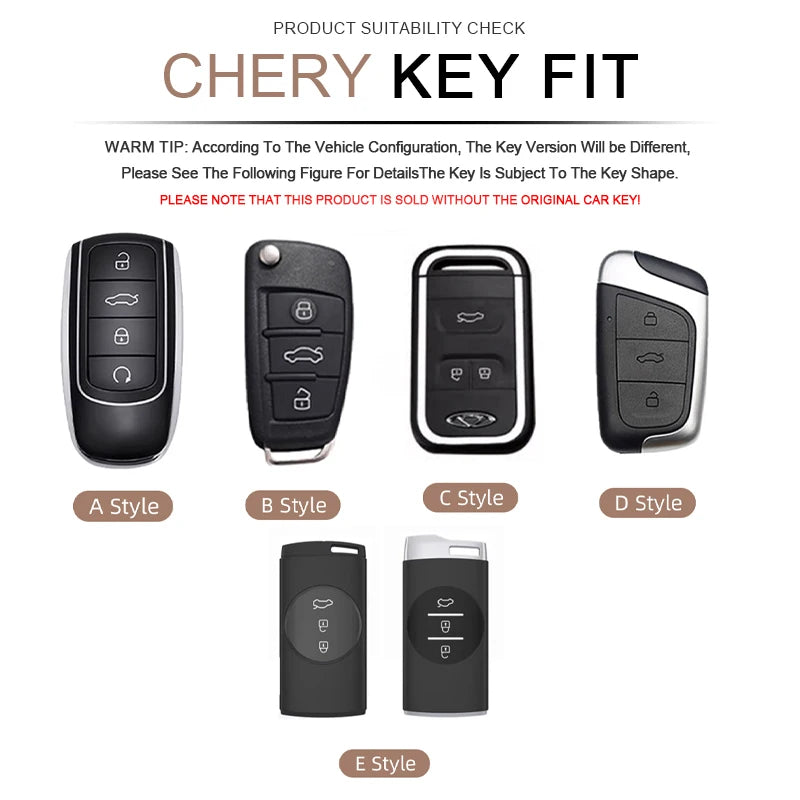 Car Remote Key Case Fob Cover Bag For Chery Tiggo 8 Pro Tiggo 8plus New 5 Plus 7pro Max Omoda 5 C5 Modod Protector Accessories