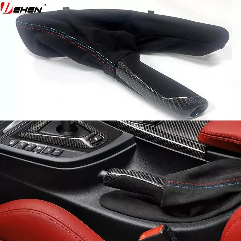 10pc Real Dry Wet Carbon for BMW 3 4 Series F30 F32 F34 F35 F36 3GT Real Carbon Fiber Interior Parts Dashboard Decorative Cover