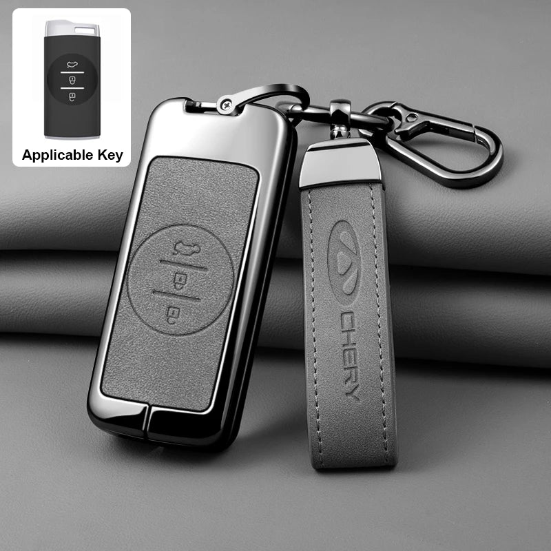 Car Remote Key Case Fob Cover Bag For Chery Tiggo 8 Pro Tiggo 8plus New 5 Plus 7pro Max Omoda 5 C5 Modod Protector Accessories