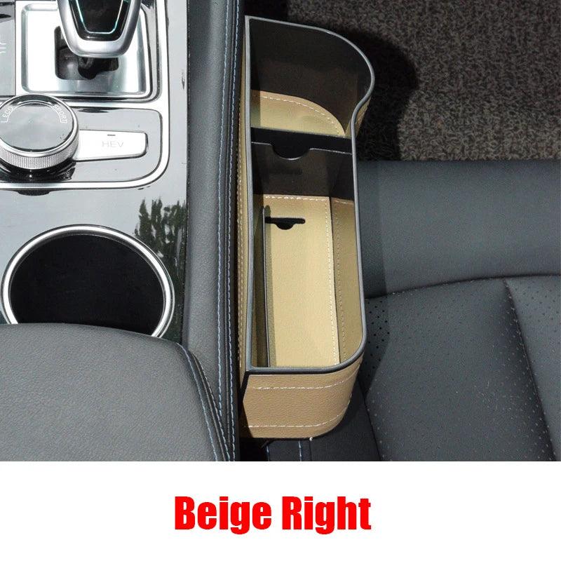 Car Seat Storage Box organizer Universal Car Seat organizer Card Phone Holder Pocket Seat Gap Slit Pocket Catcher Organizer 1Pc