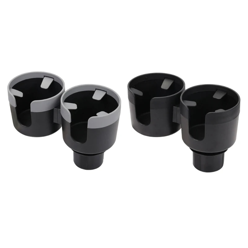 090E 2In1 Vehicle-mounted Non-Slip Cup Holder Car Cup Holder Multifunction DualHouder
