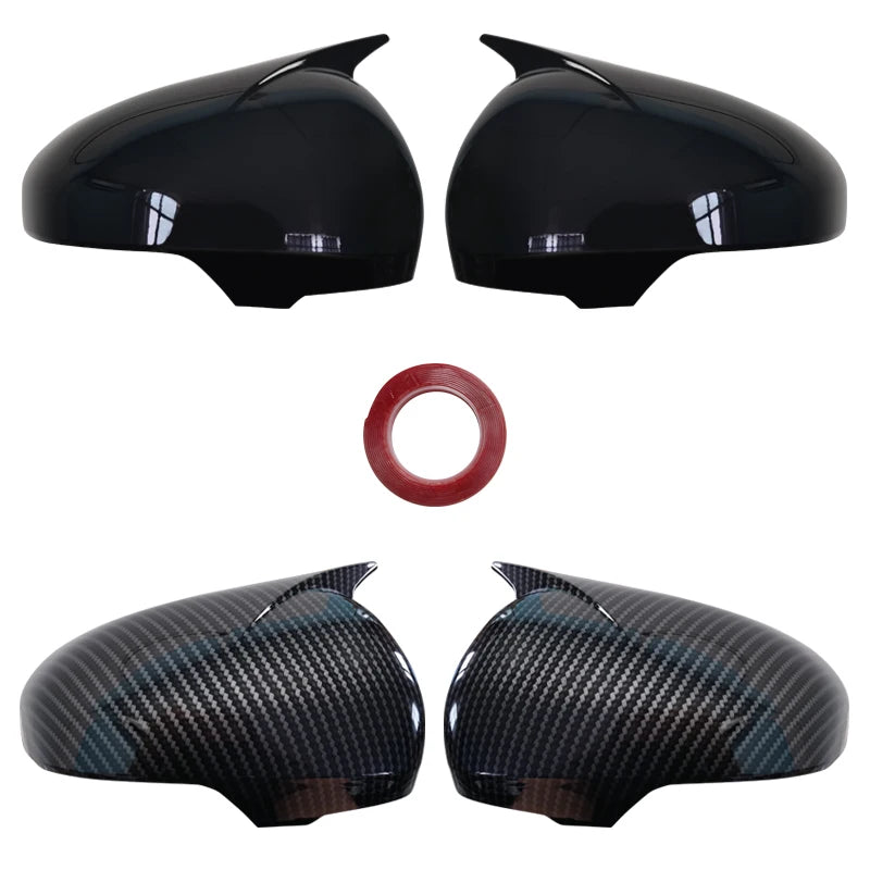 For Toyota Mark X Reiz 2010 2012 2013 2014 2015 2016 M style Rearview Mirror Cover Cap Real Carbon Fiber