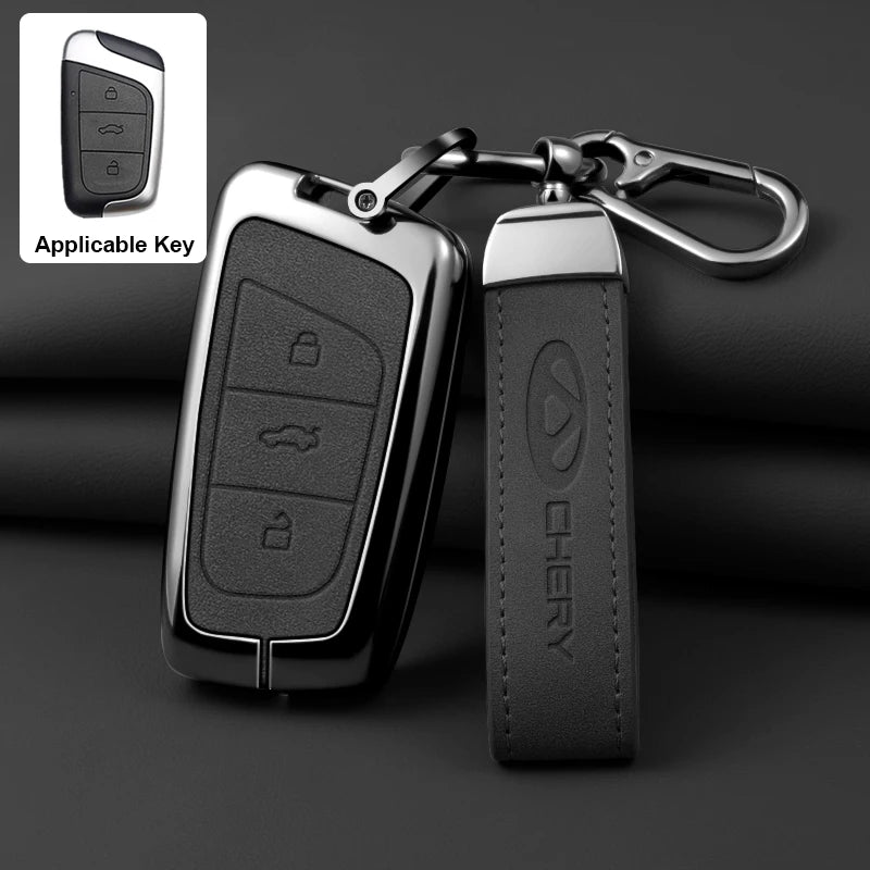 Car Remote Key Case Fob Cover Bag For Chery Tiggo 8 Pro Tiggo 8plus New 5 Plus 7pro Max Omoda 5 C5 Modod Protector Accessories