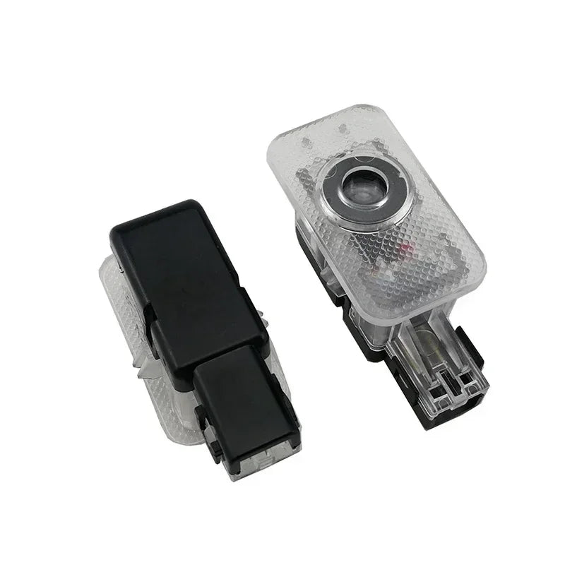 2/4Pcs HD Led Car Welcome Door Light For Volvo AWD C30 C70 S40 S60 S80 S90 T6 V40 V50 V60 V70 V90 XC40 XC60 XC70 XC90 auto
