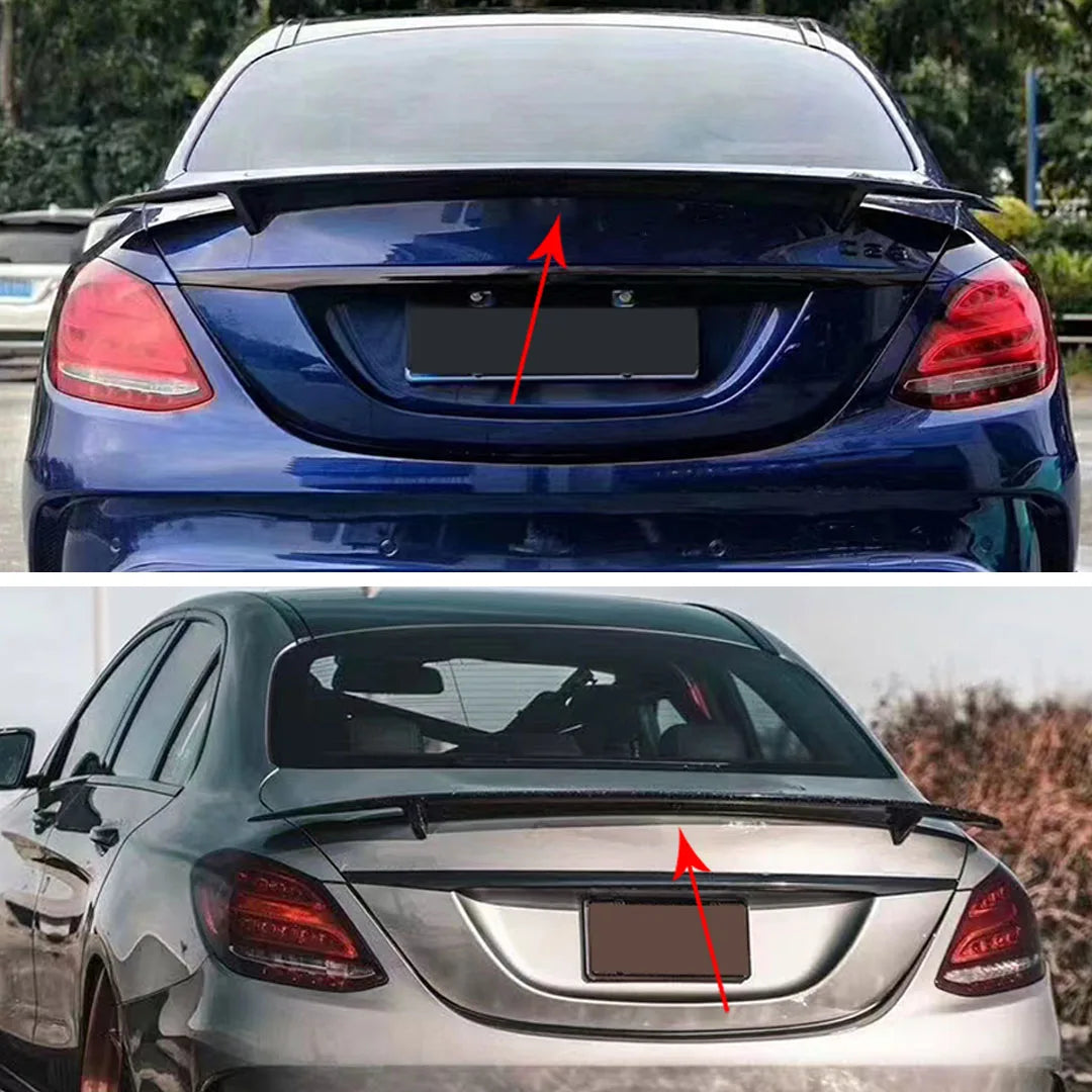 Rear Trunk Spoiler Wing Lip For Mercedes-Benz C-Class W205