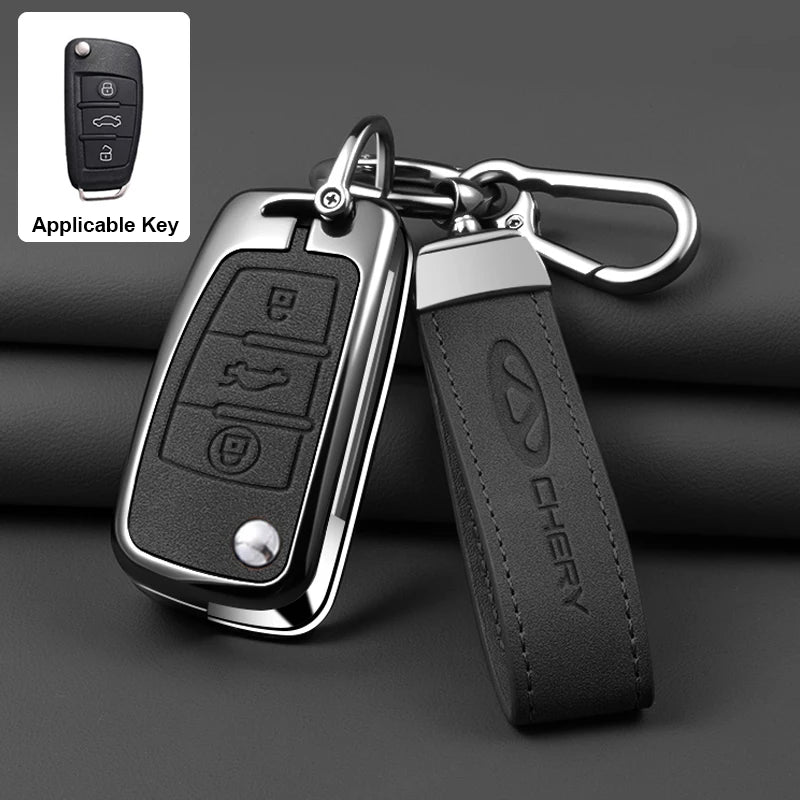 Car Remote Key Case Fob Cover Bag For Chery Tiggo 8 Pro Tiggo 8plus New 5 Plus 7pro Max Omoda 5 C5 Modod Protector Accessories