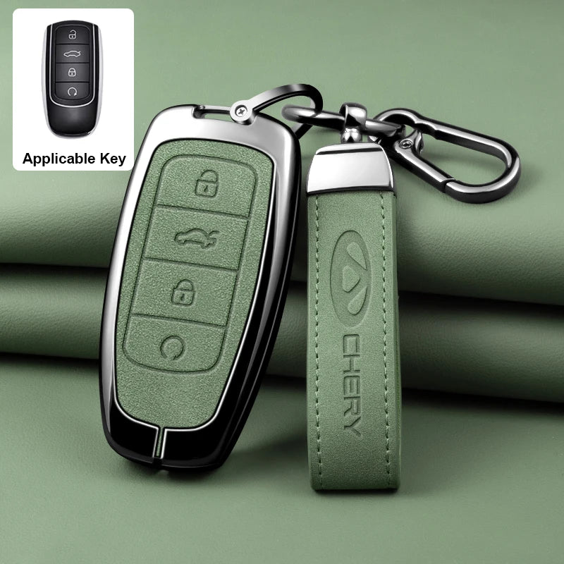 Car Remote Key Case Fob Cover Bag For Chery Tiggo 8 Pro Tiggo 8plus New 5 Plus 7pro Max Omoda 5 C5 Modod Protector Accessories
