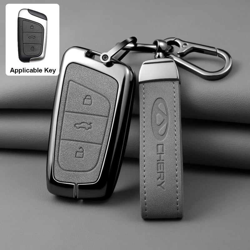 Car Remote Key Case Fob Cover Bag For Chery Tiggo 8 Pro Tiggo 8plus New 5 Plus 7pro Max Omoda 5 C5 Modod Protector Accessories