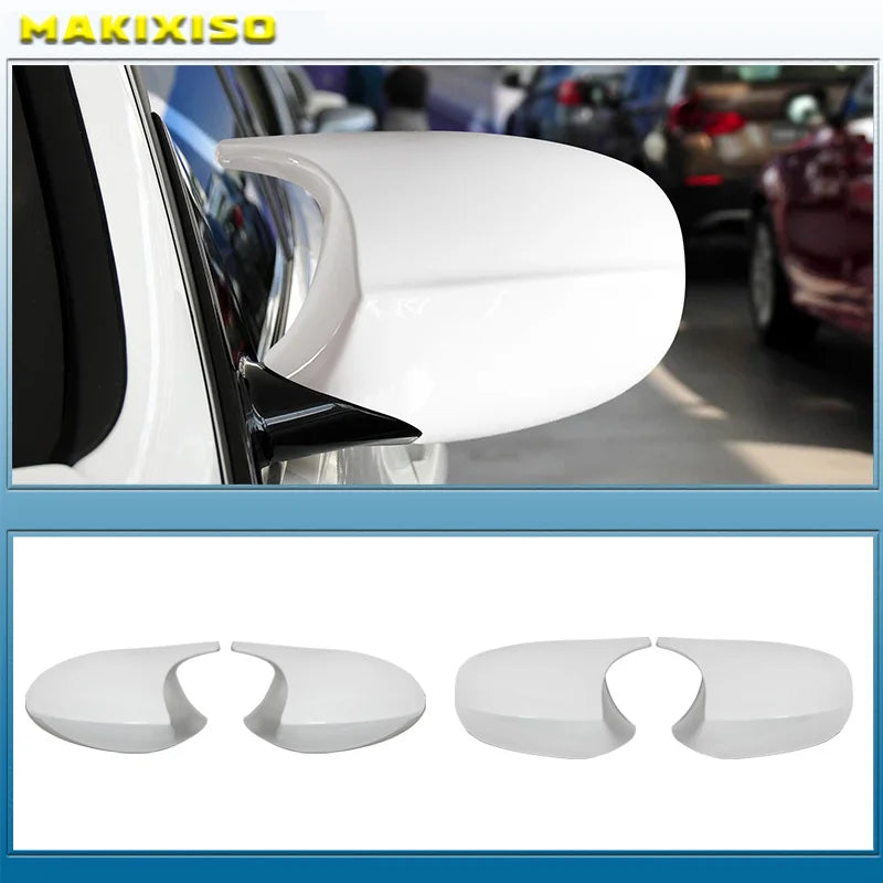 Side Rearview Mirror Cap Wing Mirror Cover Fit For BMW E90 E91 2005-2011 E92 E93 2006-2013 E81 E82 E88 E87 E88 Car Accessories