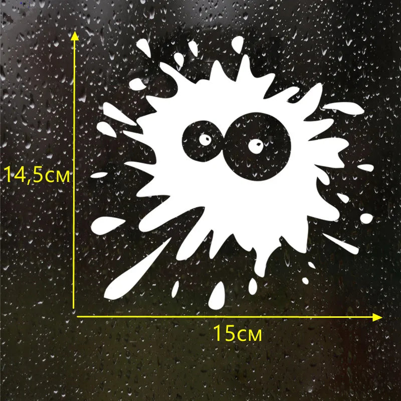 Jpct Interesting Stamp Car Stickers And Decals Car Exterior Waterproof Diesel Off Road Personalized PVC Stickers 15cm * 14.5cm