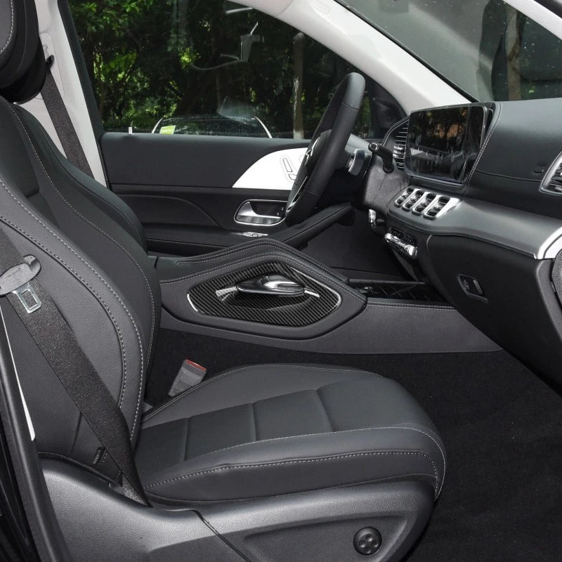 For Mercedes-Benz W167 GLE X167 GLS C292 GLE interior modified central control armrest box side trim 2020+
