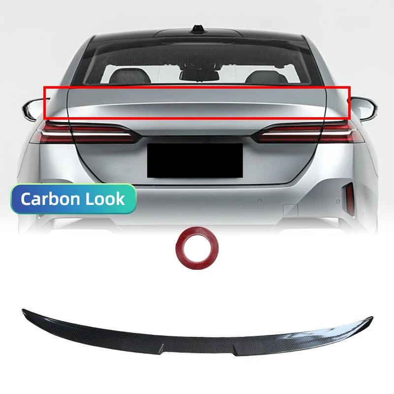 M Performance rear trunk roof spoiler lip kit suitable for BMW 5 Series I5 G60 2024 4-door sedan