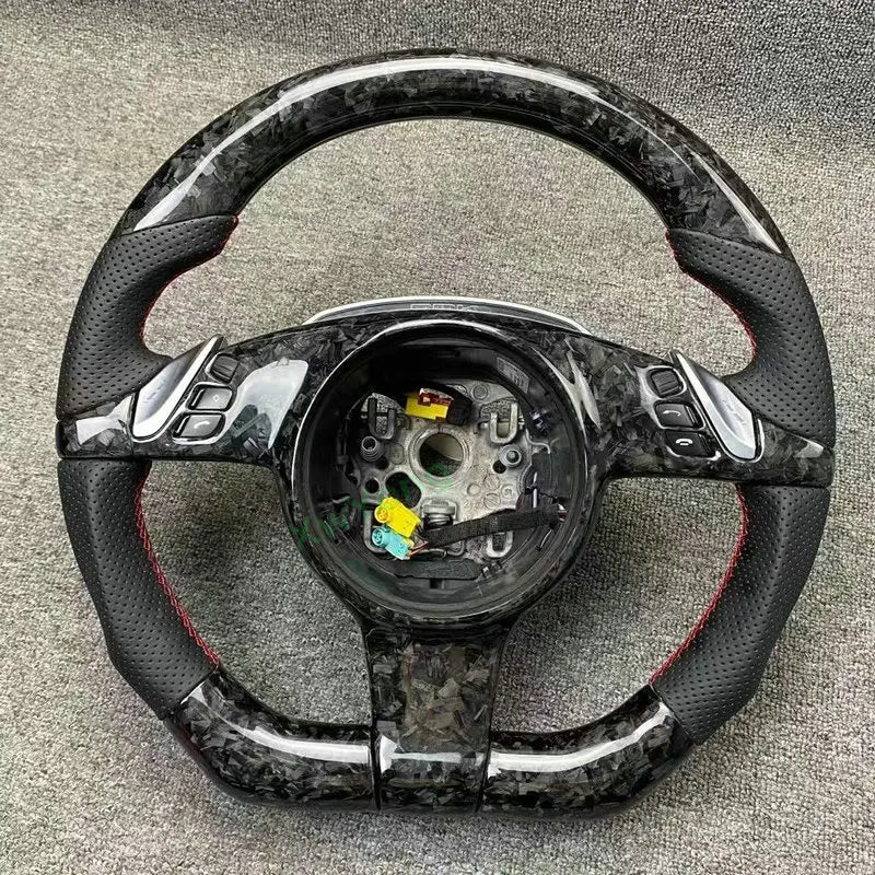 Custom Carbon Fiber Steering Wheel For Porsche Models